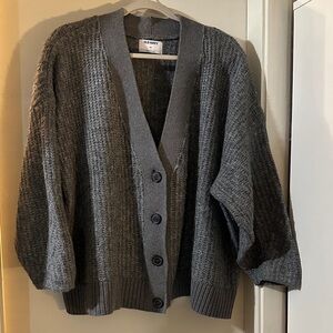 Old Navy Charcoal Women's Cardigan